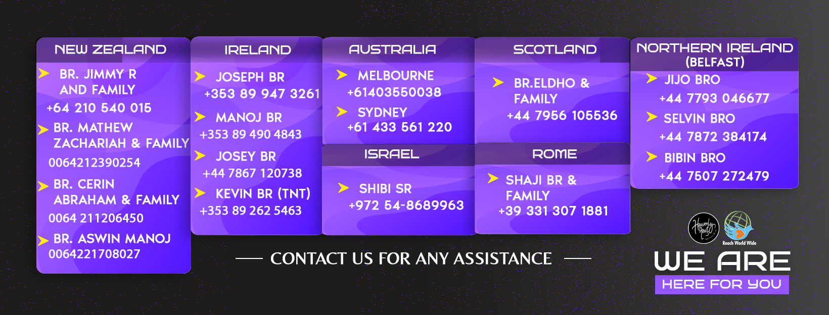 contact details international